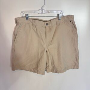 Men's Columbia Tan Casual Shorts